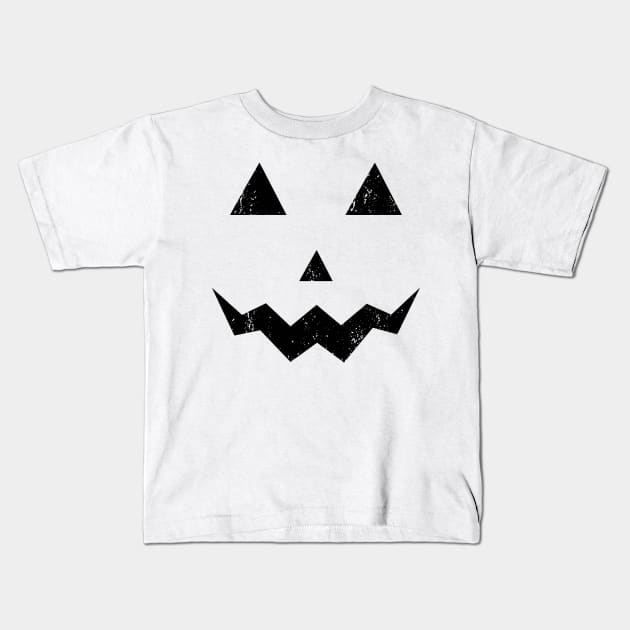 'Jack O Lantern Face' Awesome Costume Halloween Kids T-Shirt by ourwackyhome